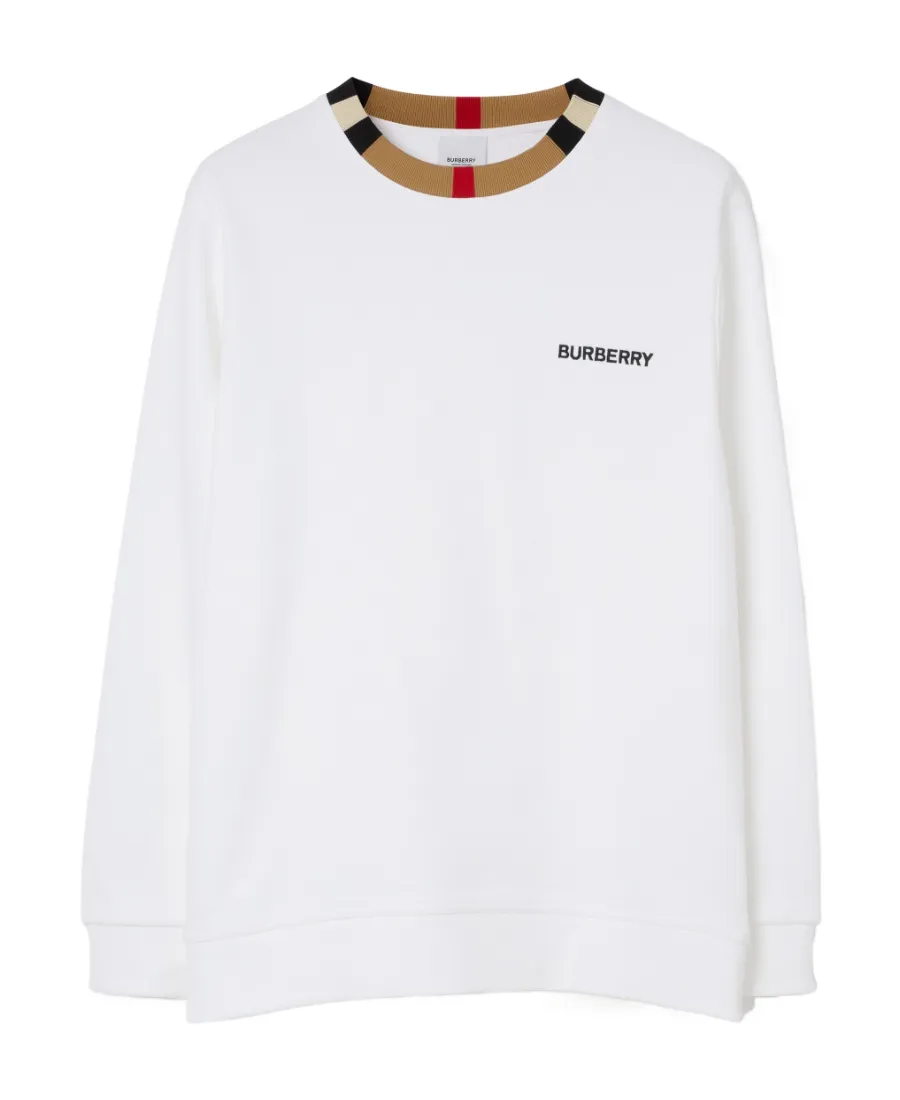 Sweatshirt With Iconic Stripes