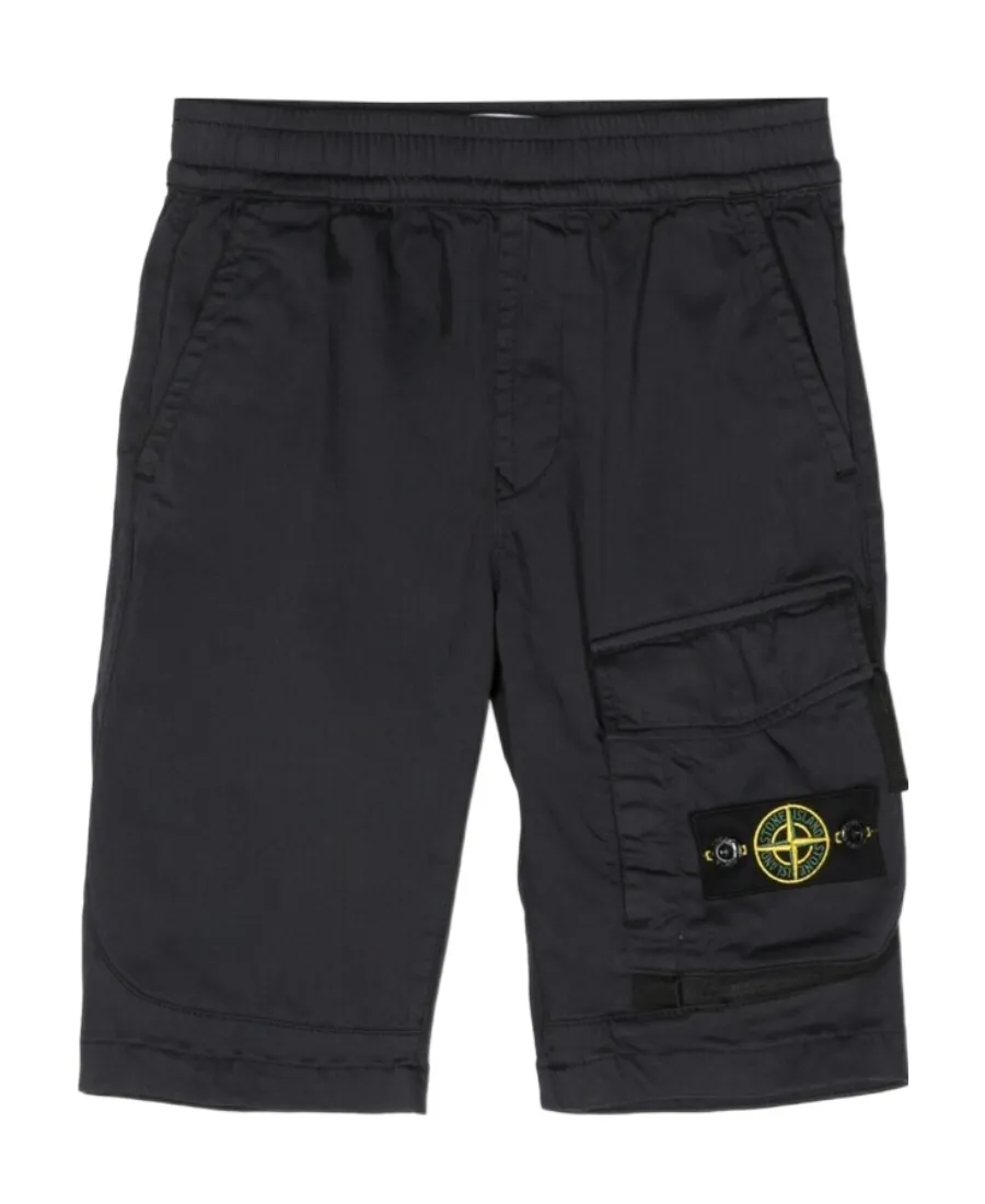 Logo-Patch Straight-Leg Trousers