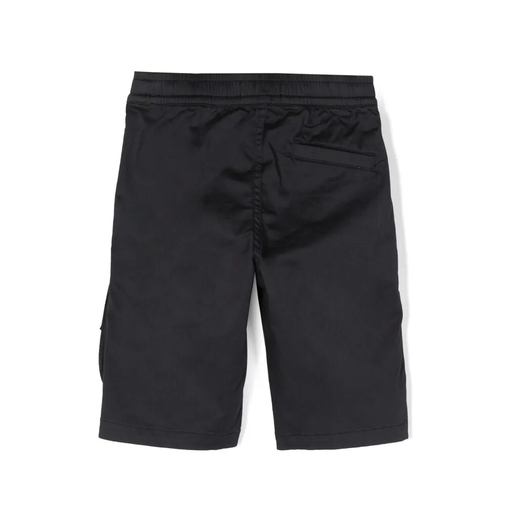 Logo-Patch Straight-Leg Trousers