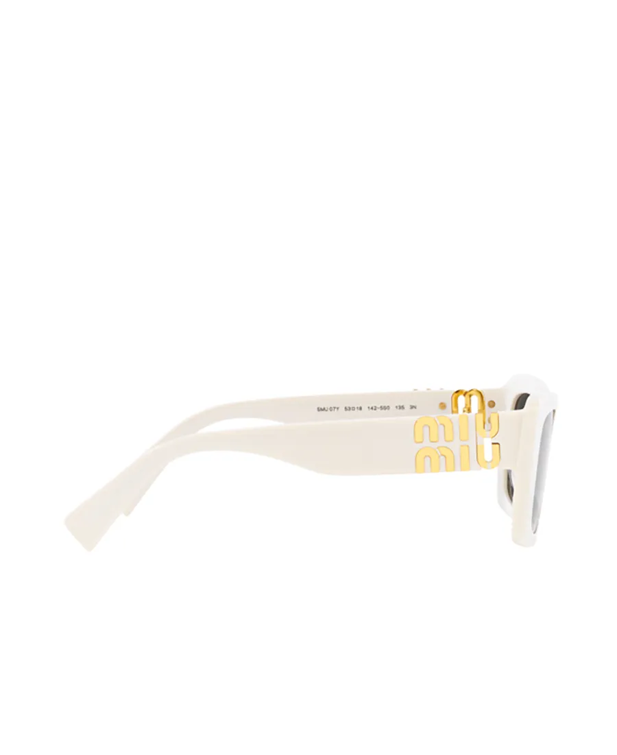 Logo-Plaque Square-Frame Sunglasses