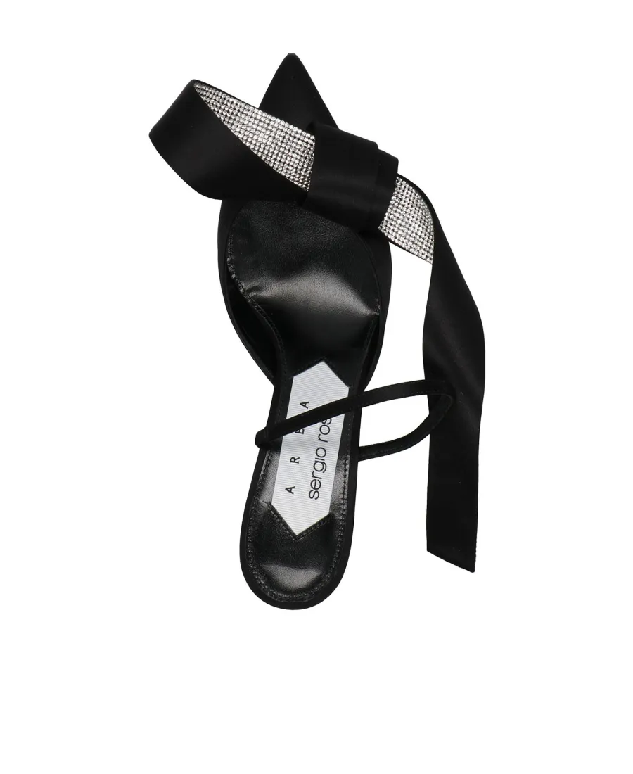 Sergio Rossi Marquise Bow Embellished Pumps