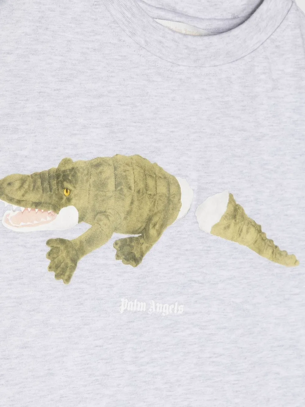 Croco Cotton T-Shirt