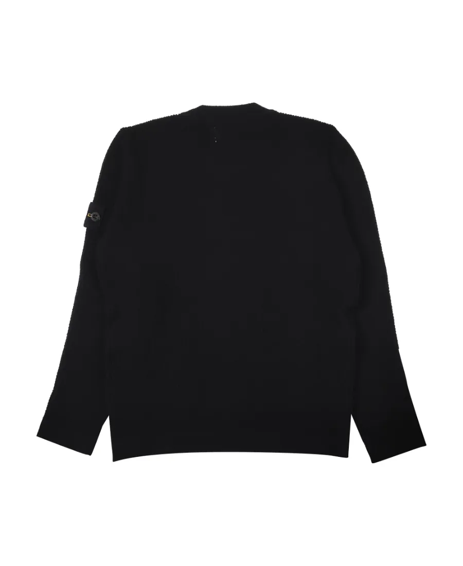 Signature Compass-Motif Knitted Jumper