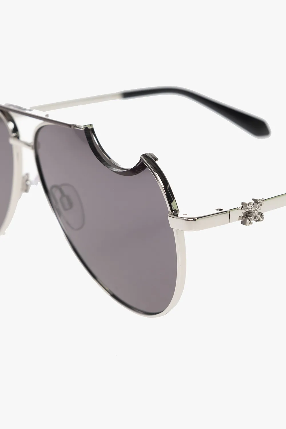 Off-White Dallas Cut-Out Aviator Sunglasses