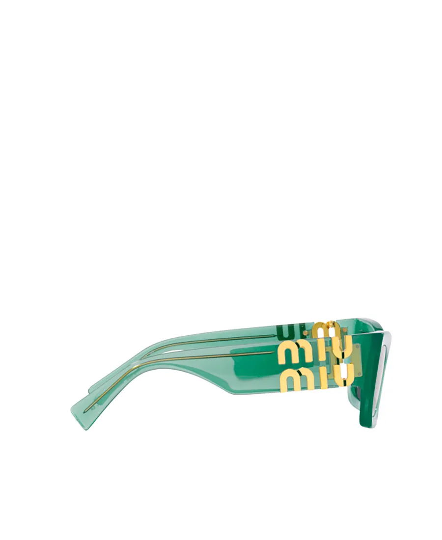 Logo-Plaque Rectangle-Frame Sunglasses