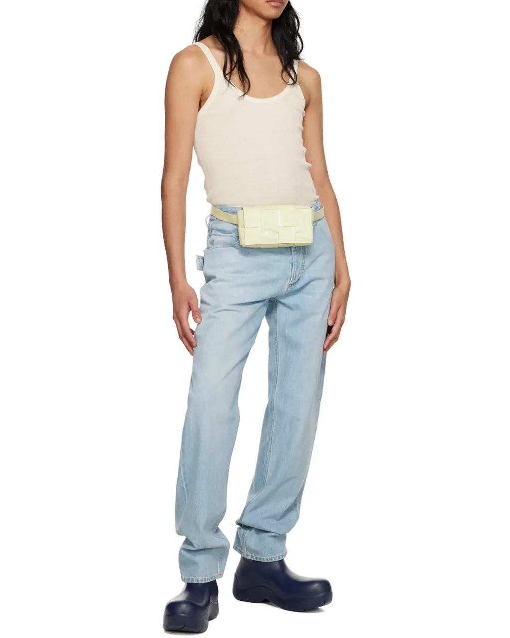 Emblem Woven Waist Bag