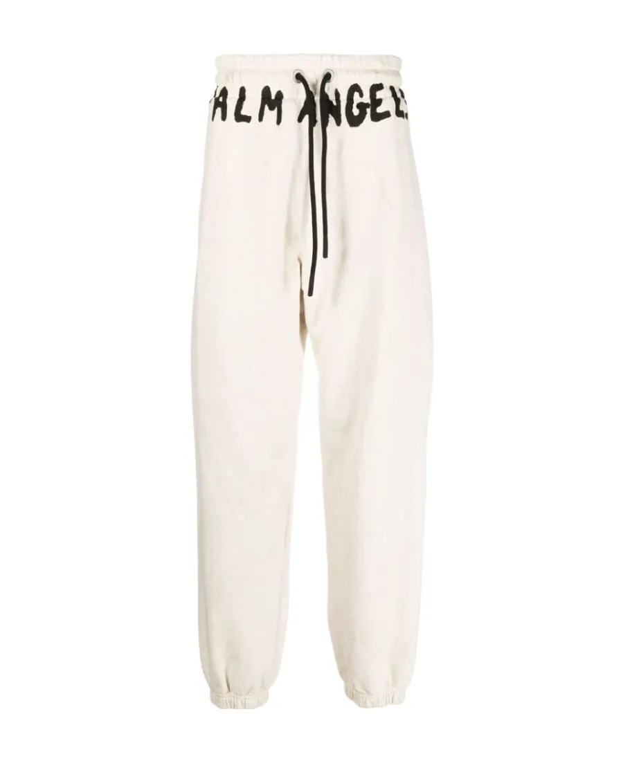 Palm Angels Logo-Printed Drawstring Track Pants