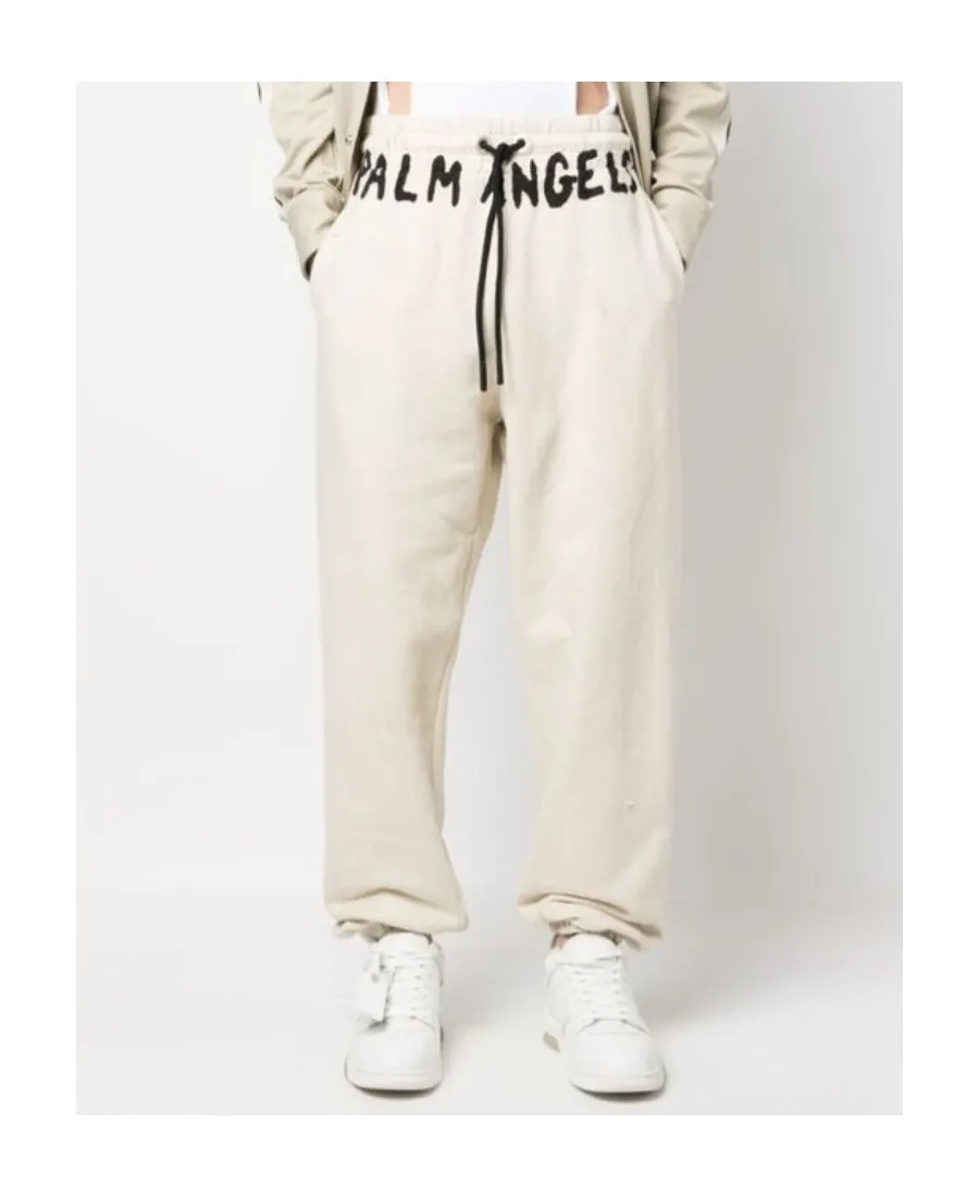 Palm Angels Logo-Printed Drawstring Track Pants