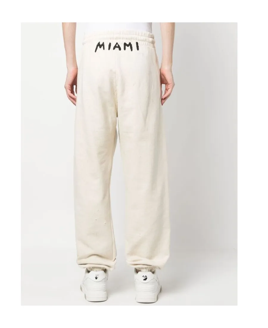 Palm Angels Logo-Printed Drawstring Track Pants