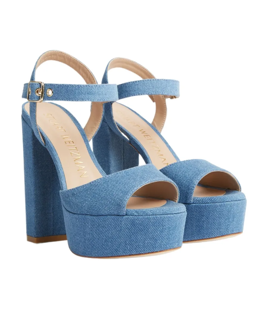 Block-Heel Platform Sandals
