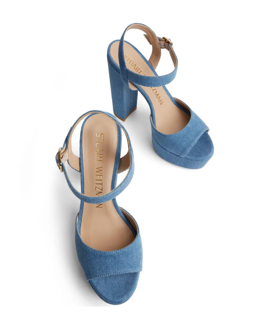 Block-Heel Platform Sandals