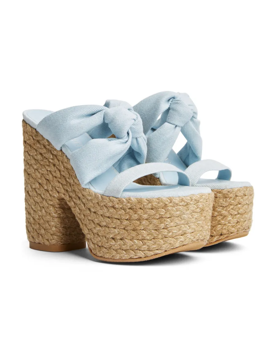Open-Toed Set And Wedge Sandals