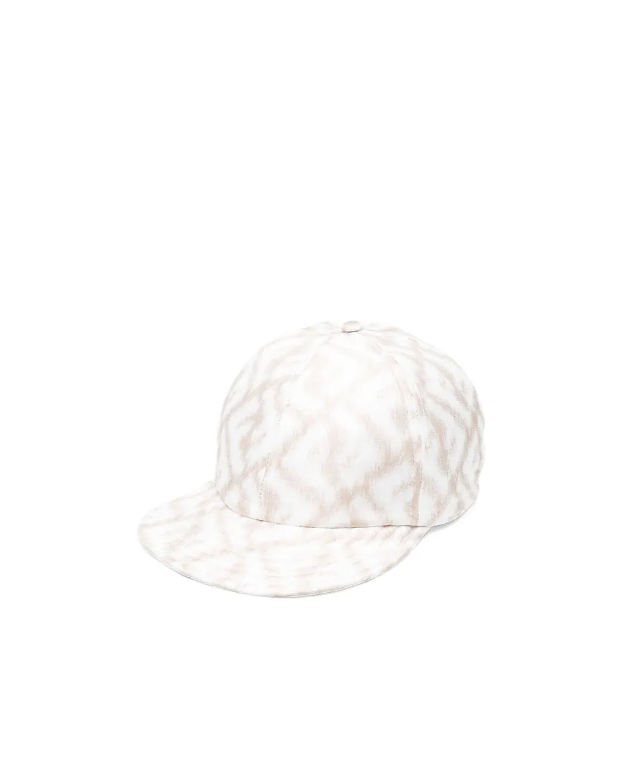 Fendi Ff Patterned Baseball Cap