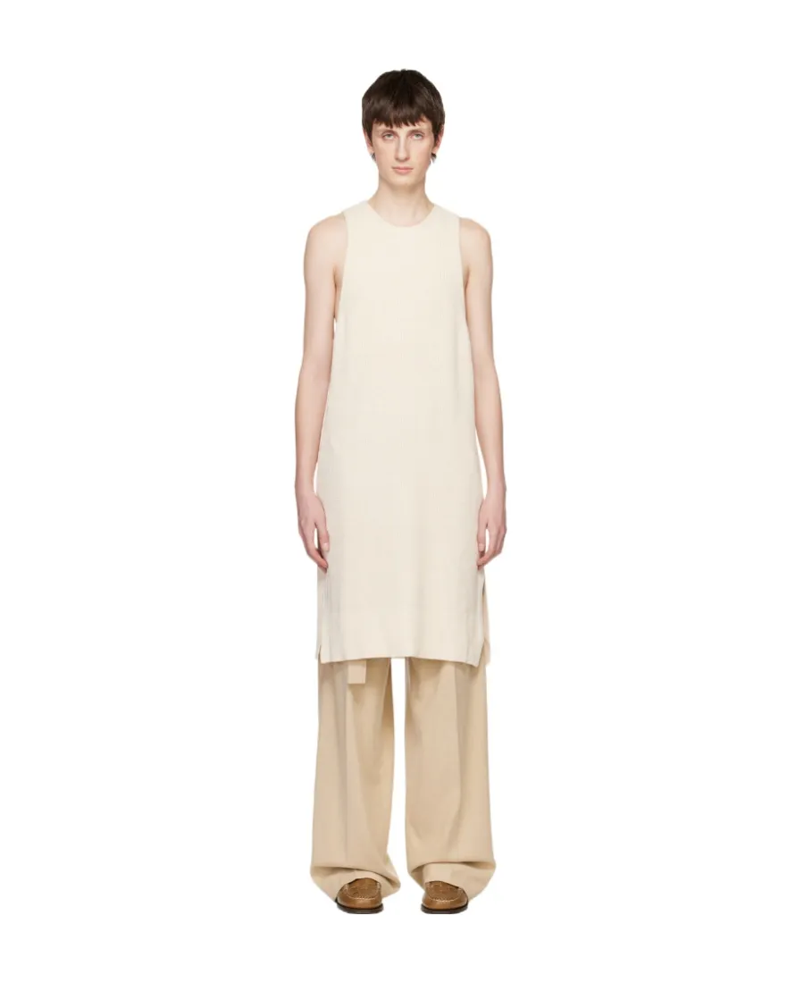 Zeno Ribbed-Knit Midi Dress
