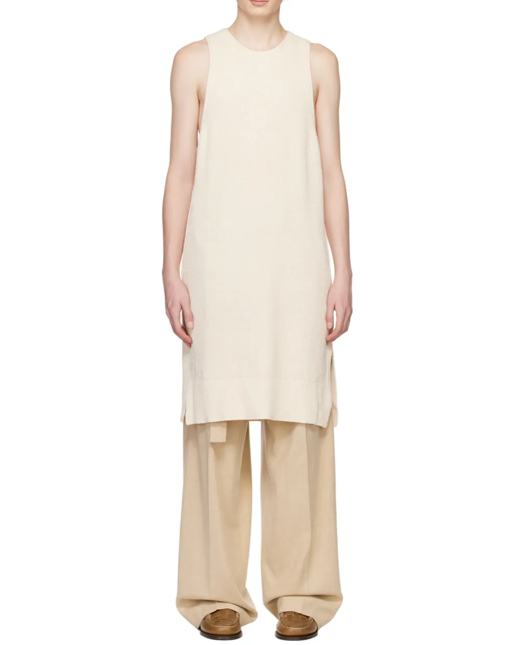 Zeno Ribbed-Knit Midi Dress