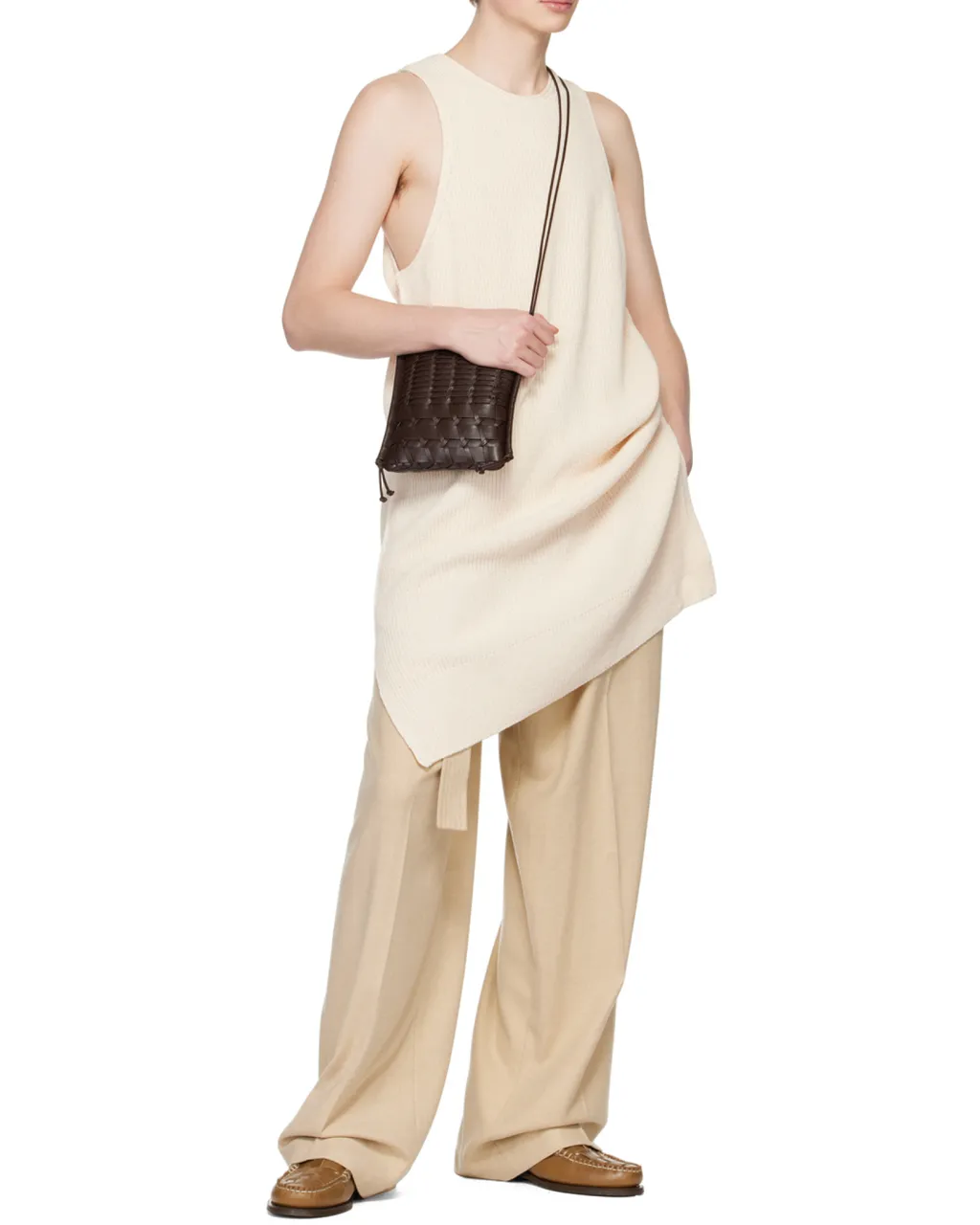 Zeno Ribbed-Knit Midi Dress