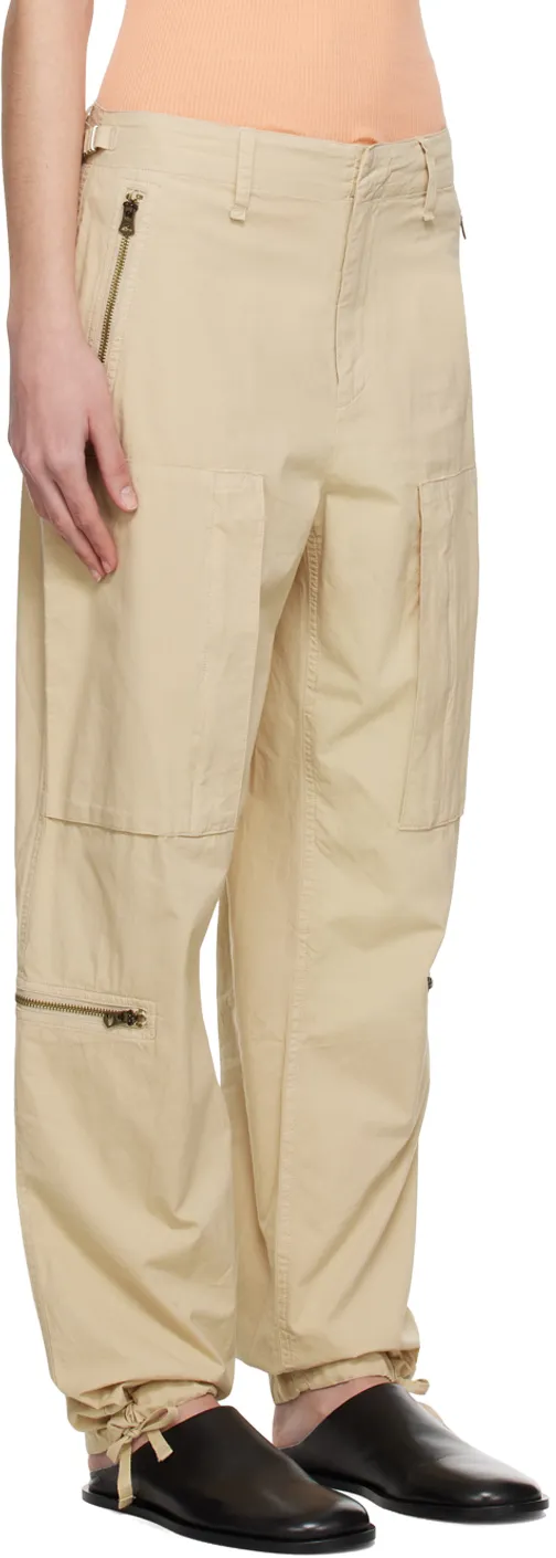 Multi-Pocket Casual Pants
