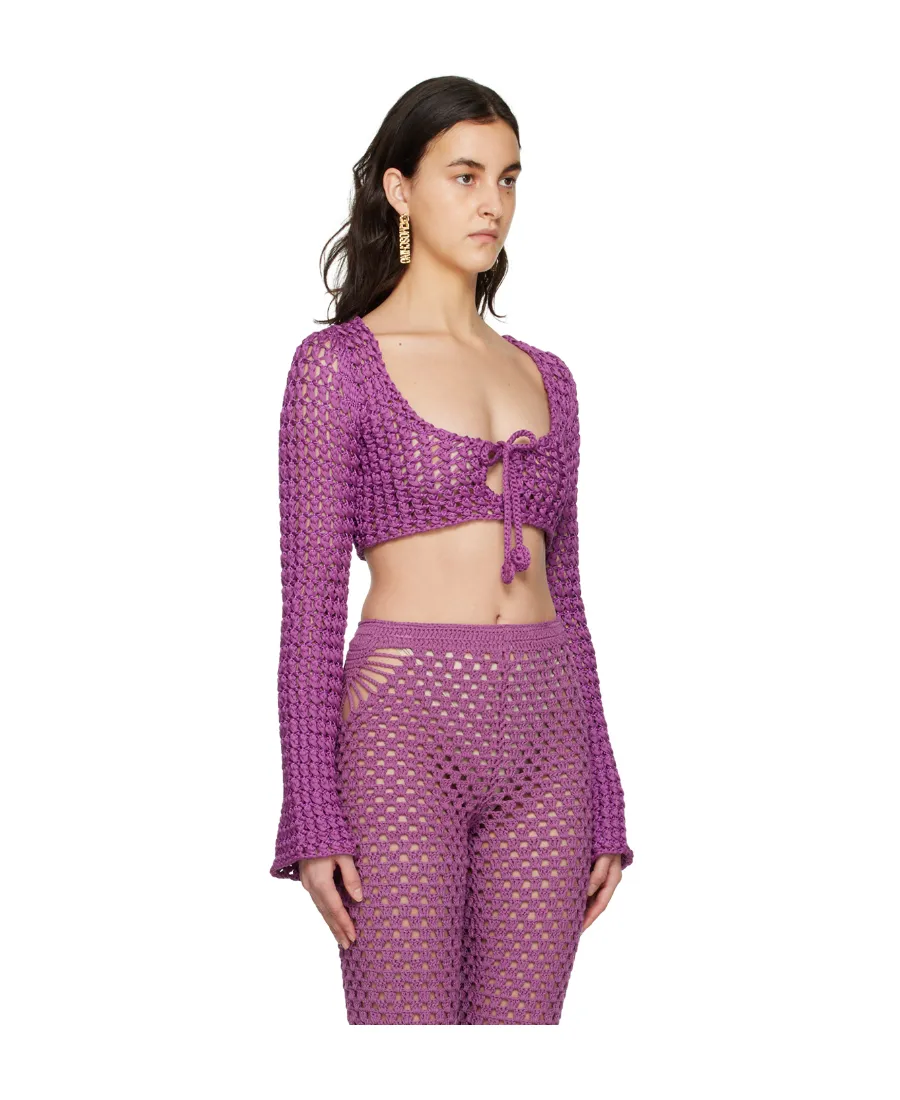 Horn-Sleeved Long-Sleeved T-Shirt