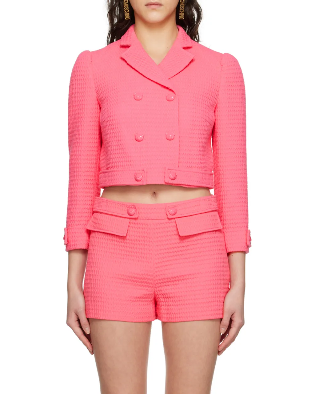 Double-Breasted Casual Jacket