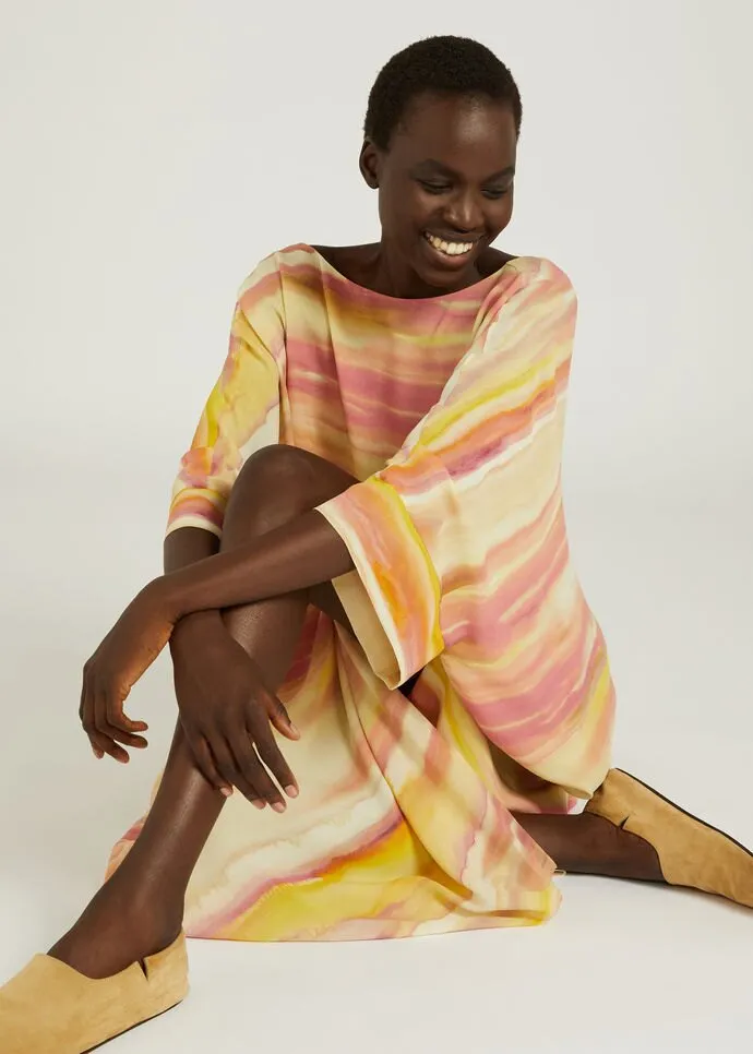 Boat Collar Dress
