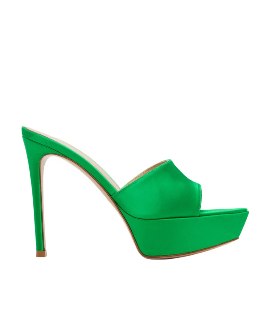 Platform High-Heeled Sandals