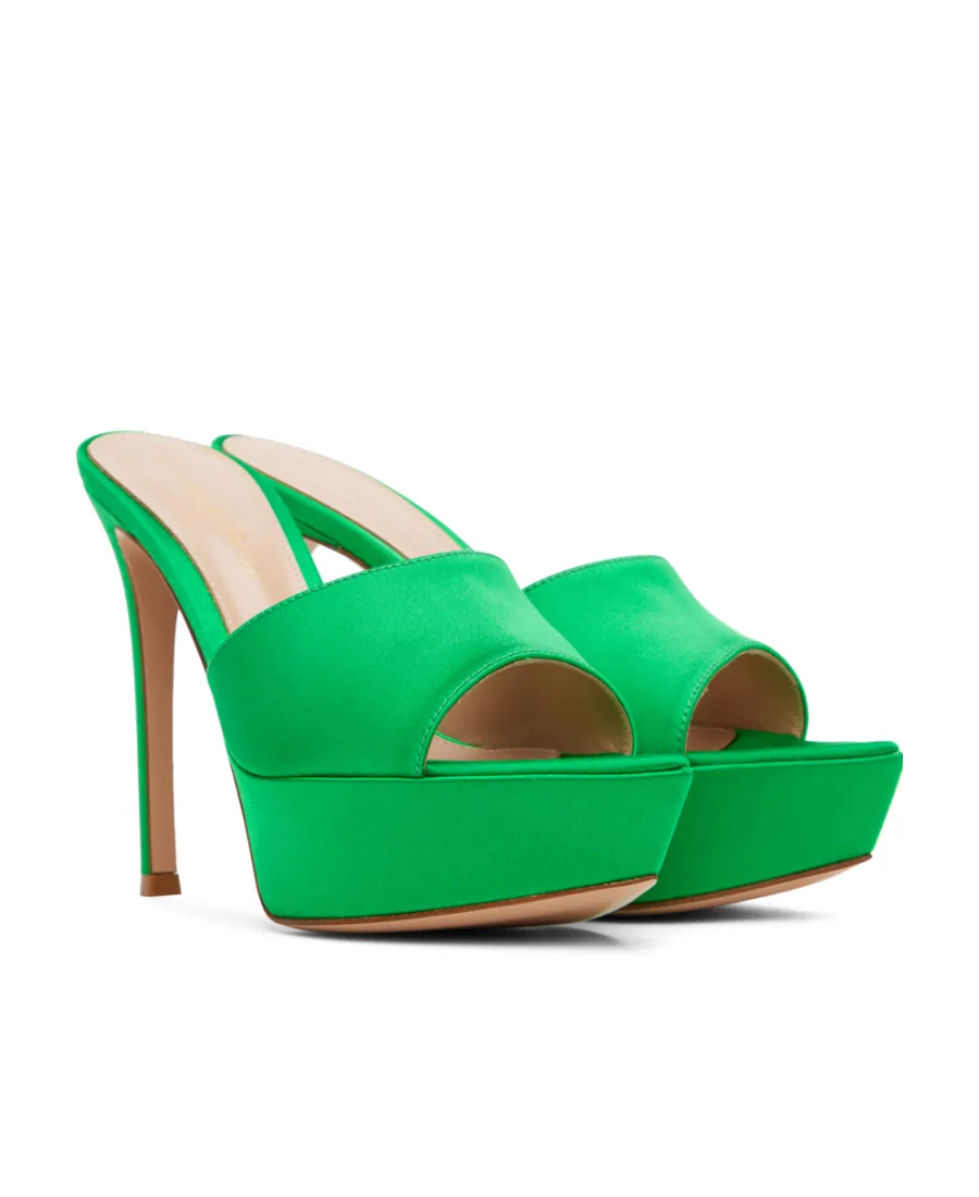 Platform High-Heeled Sandals