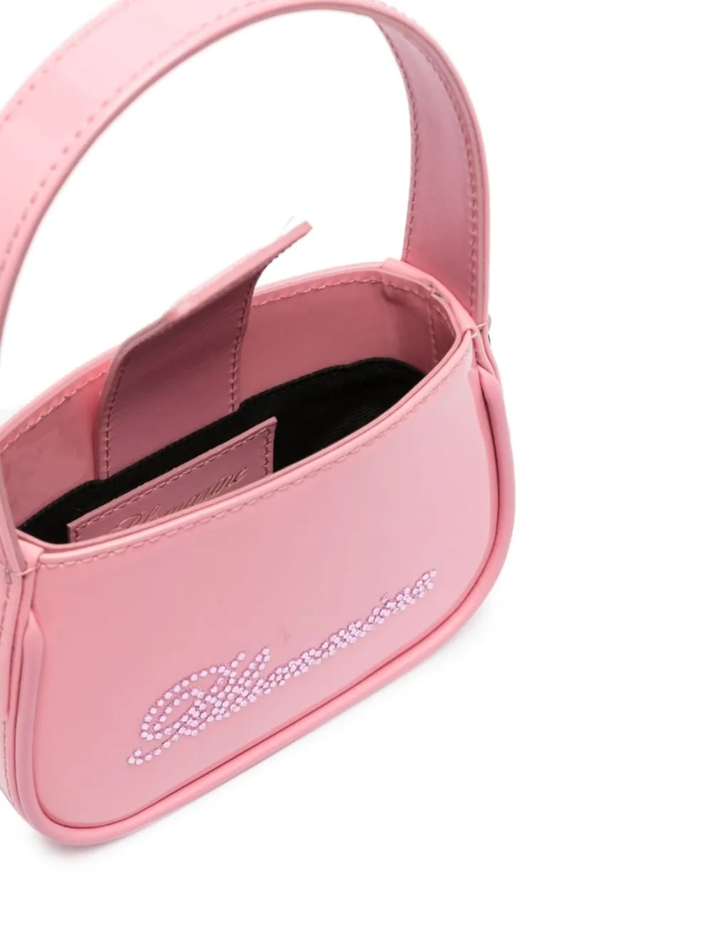 Crystal-Embellished Logo Tote Bag