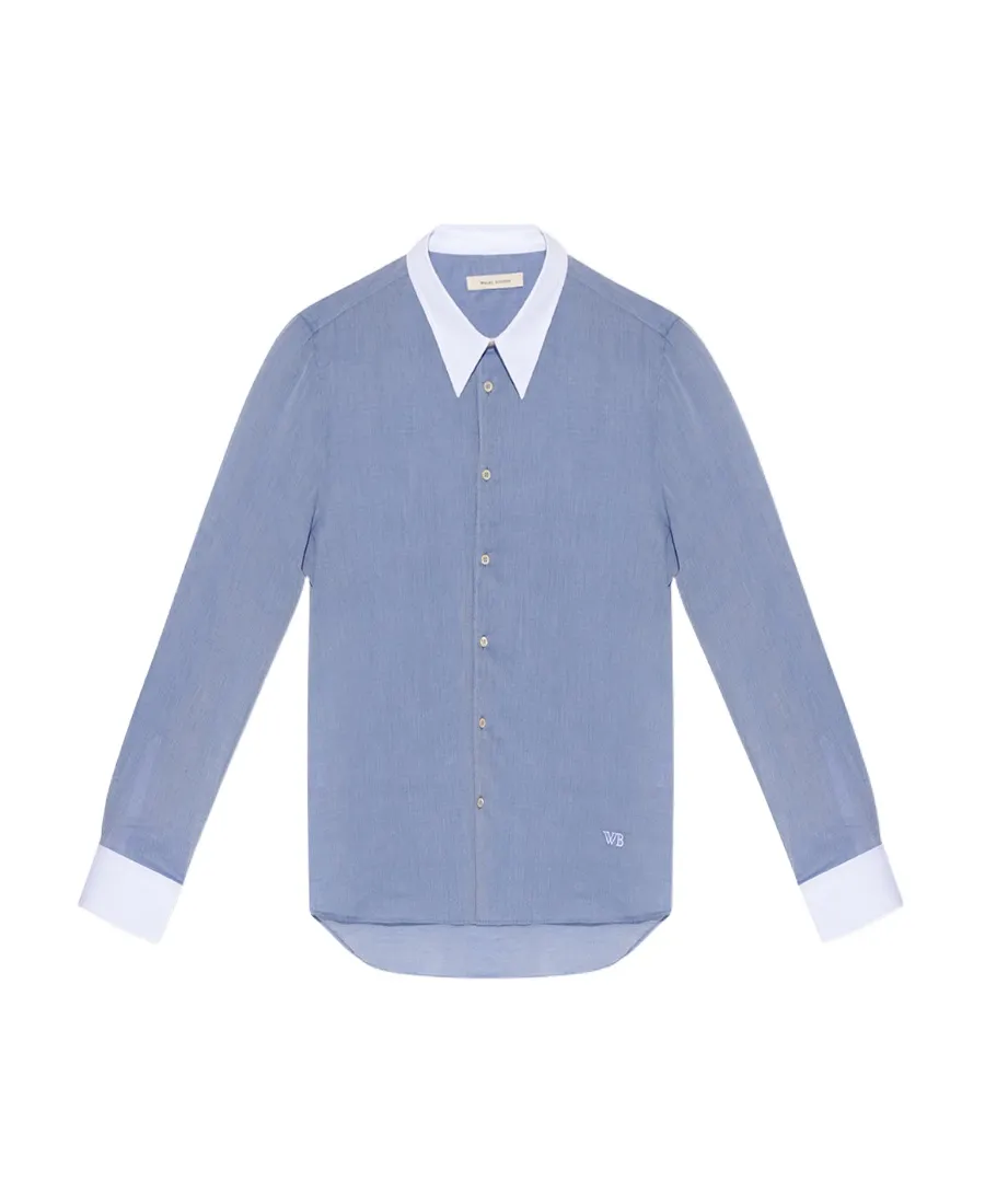 Monogram-Embroidered Shirt