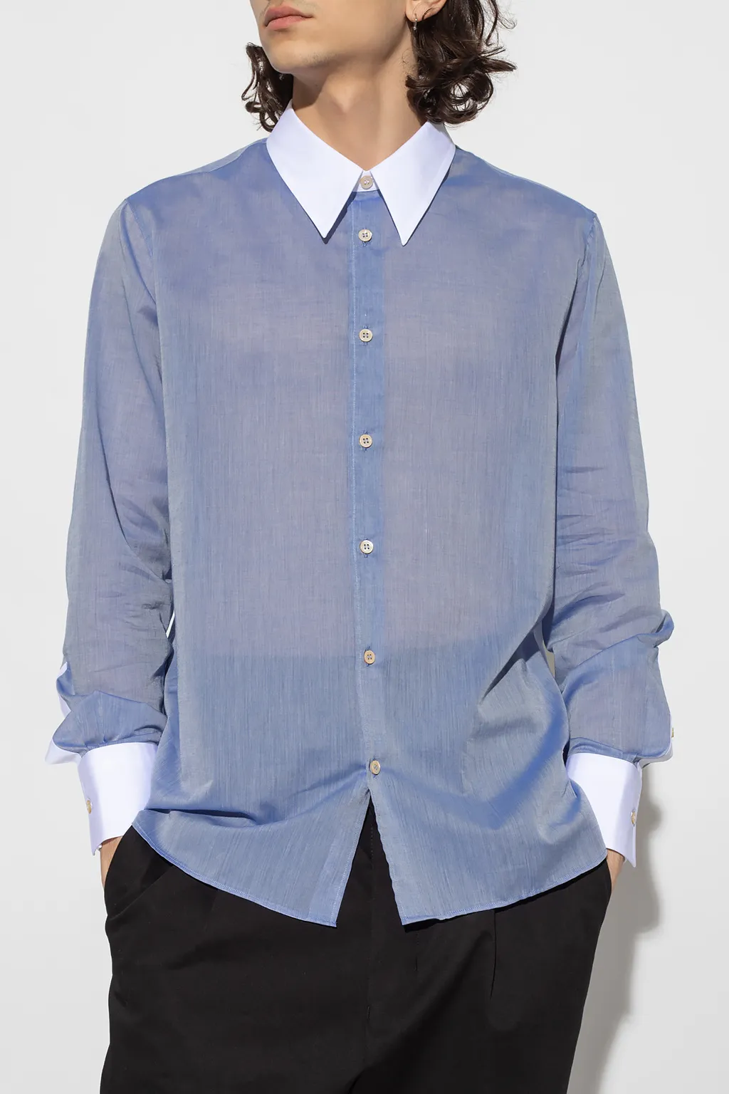 Monogram-Embroidered Shirt