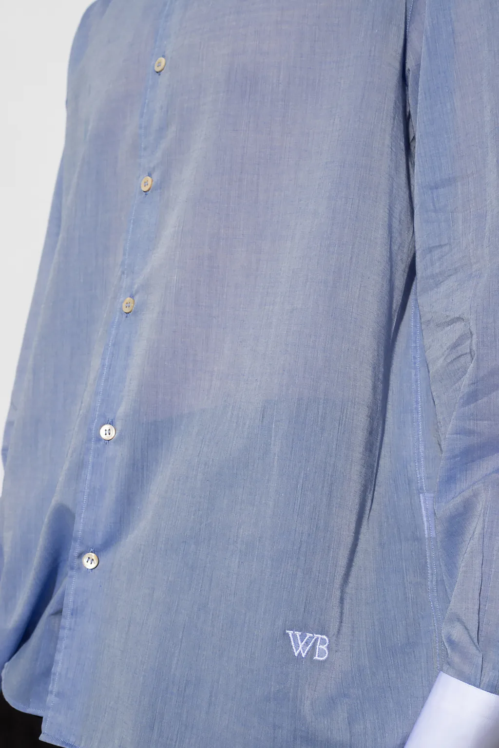 Monogram-Embroidered Shirt