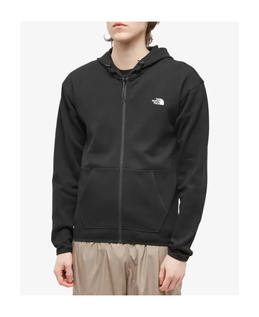 Logo Hooded Zipper Jacket