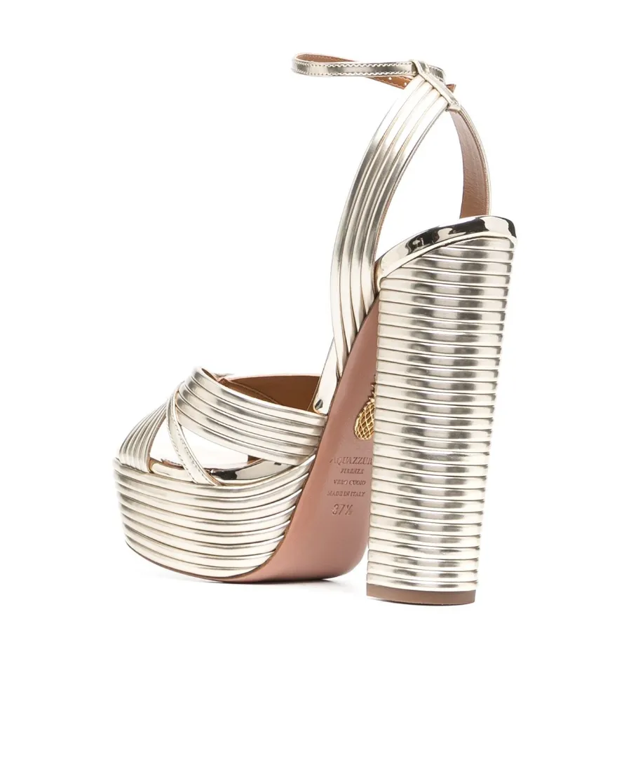Aquazzura Sundance Platform Heeled Sandals