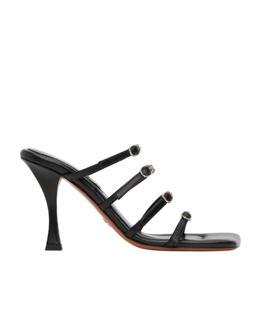 Logo High-Heeled Sandals
