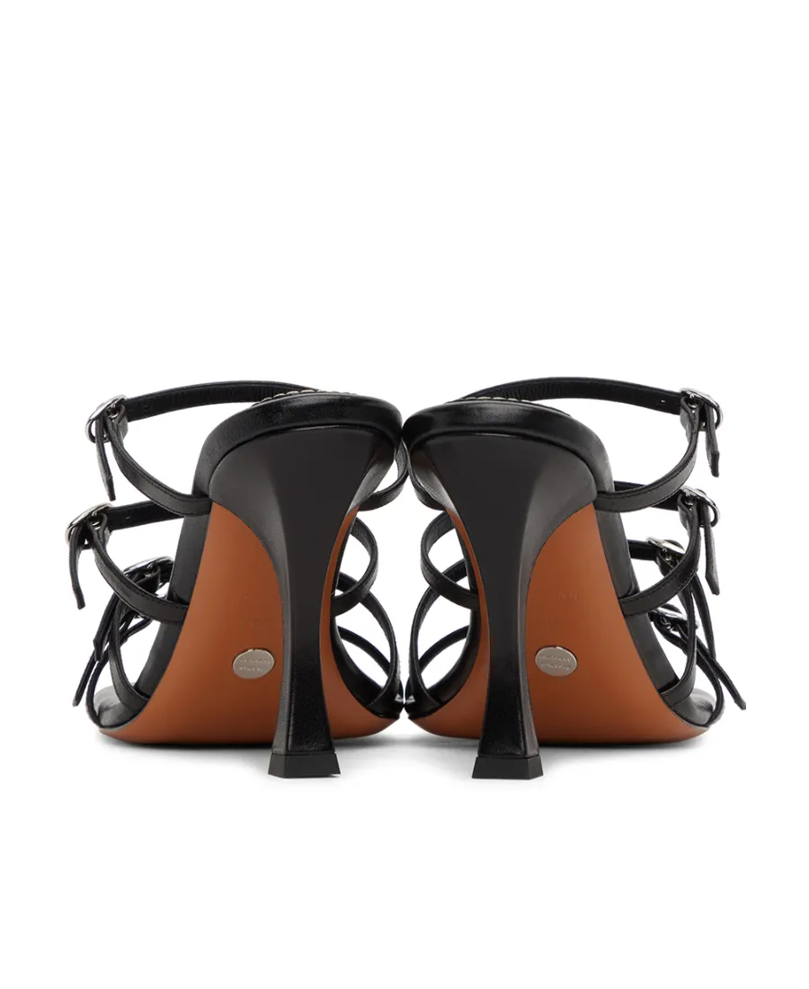 Logo High-Heeled Sandals
