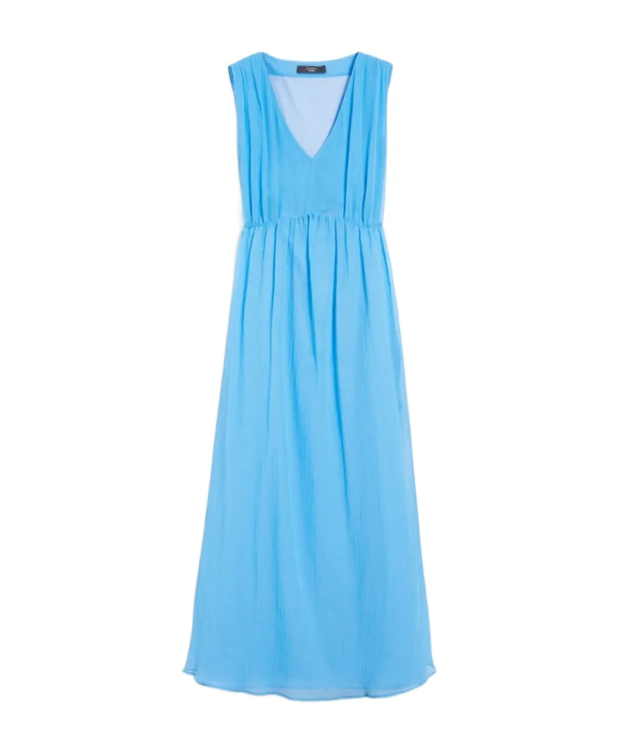 Sleeveless Crepe Dress