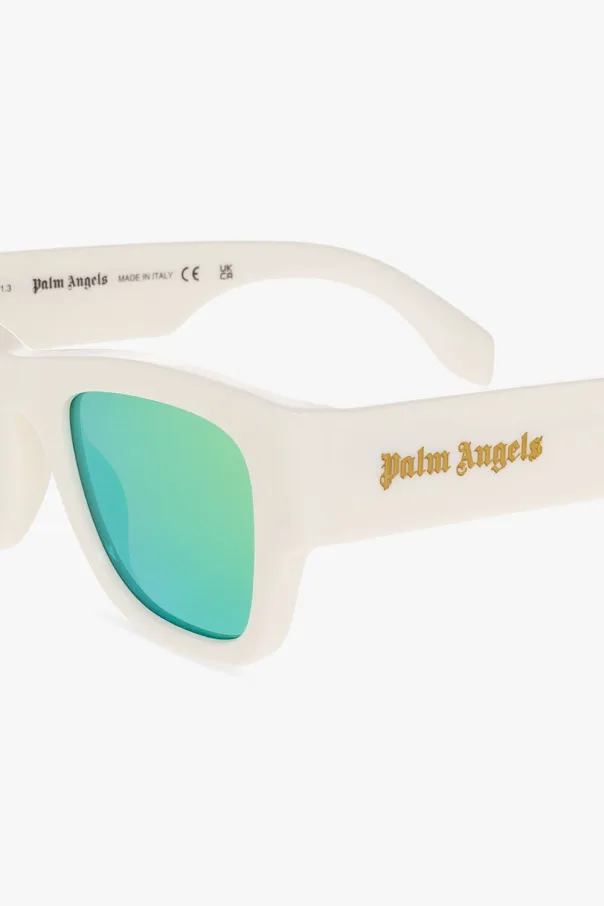 Square-Frame Mirrored Sunglasses