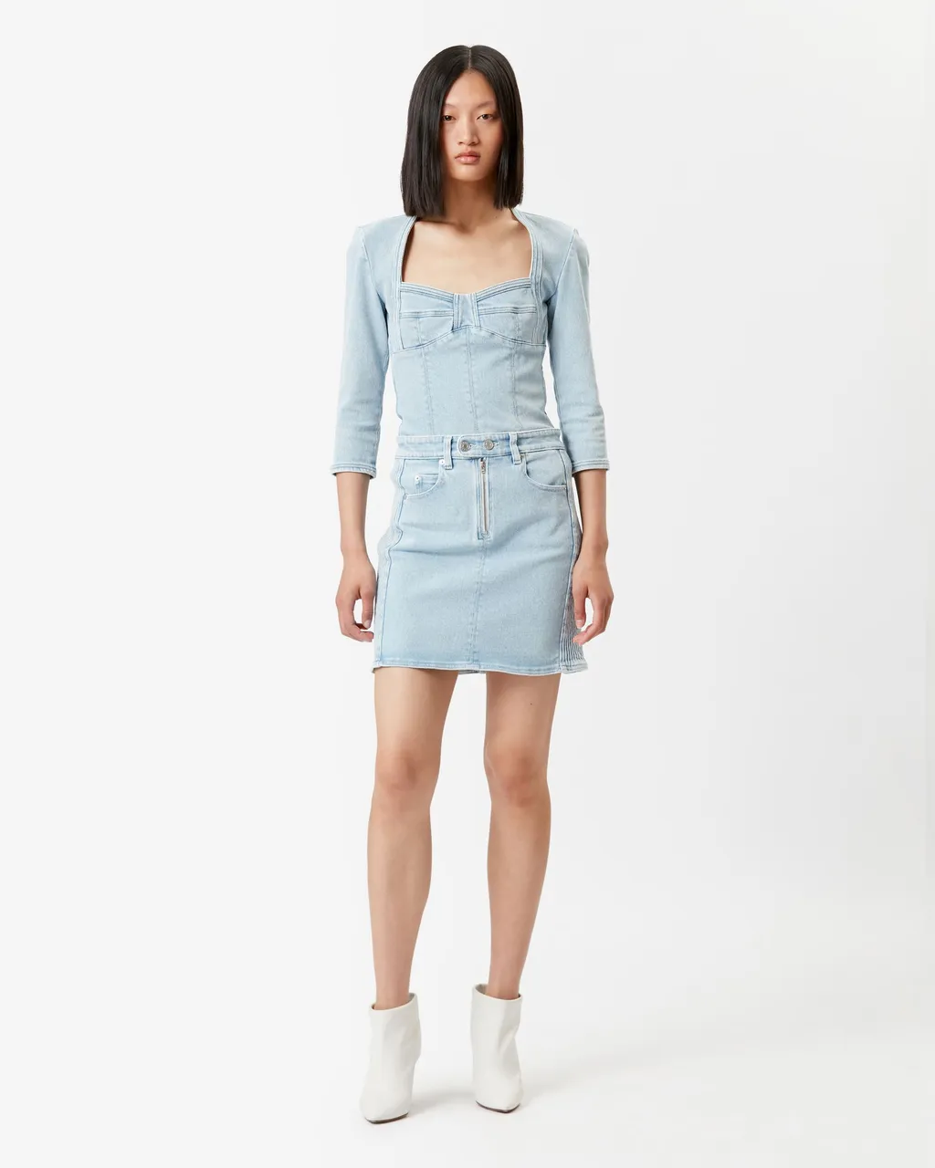Vabelia Denim Skirt