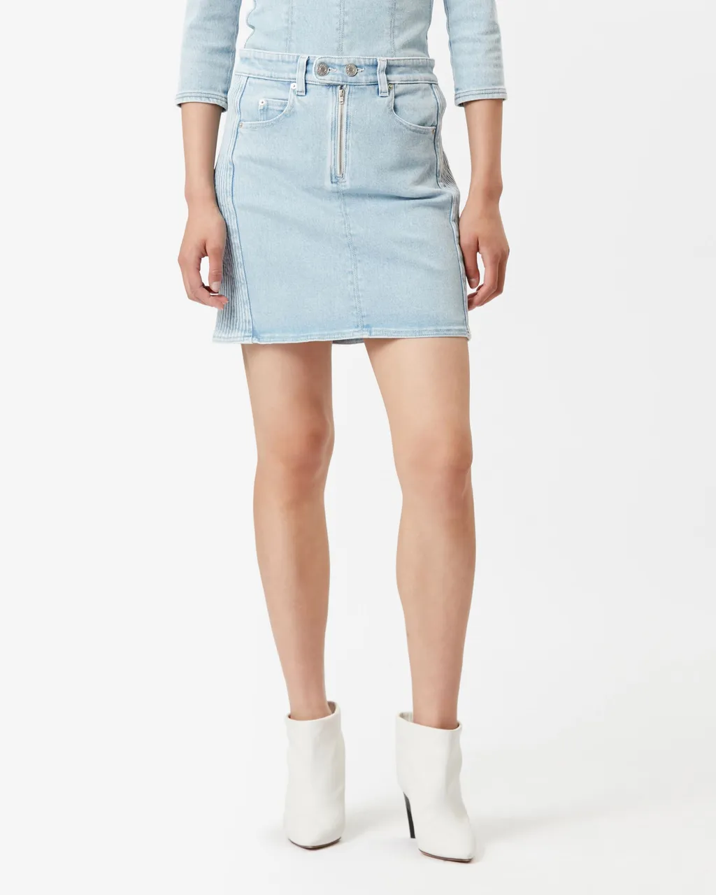 Vabelia Denim Skirt