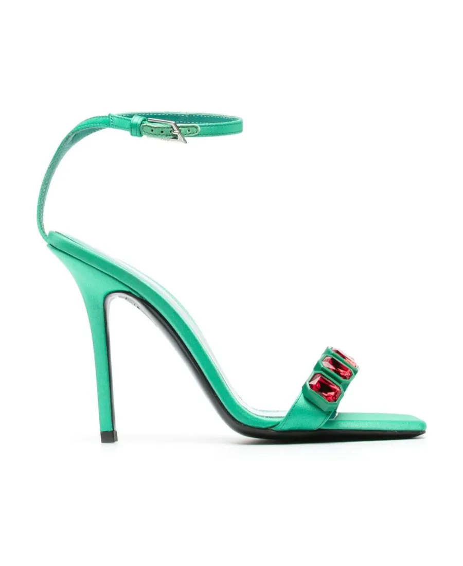 Logo High-Heeled Sandals