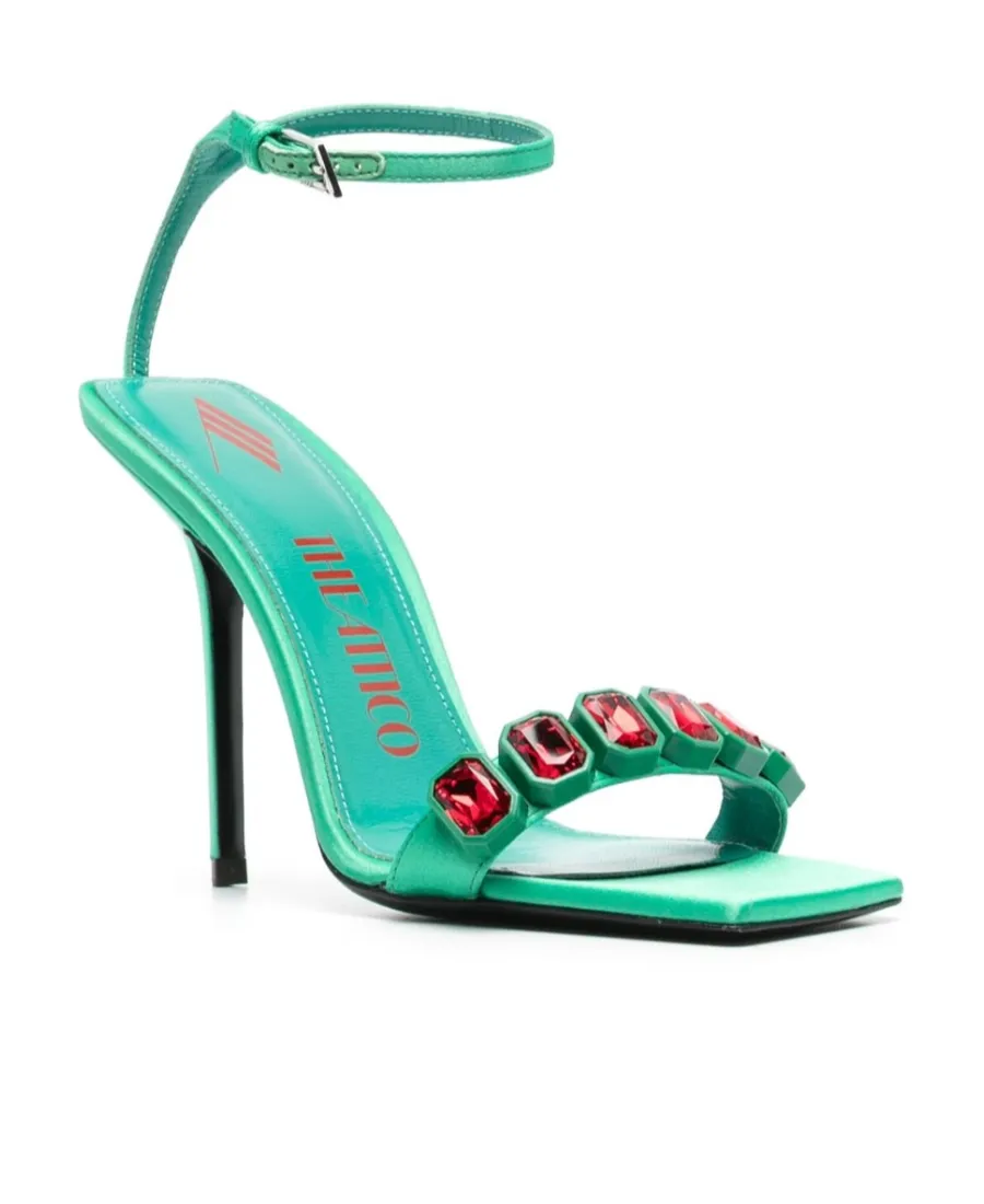Logo High-Heeled Sandals