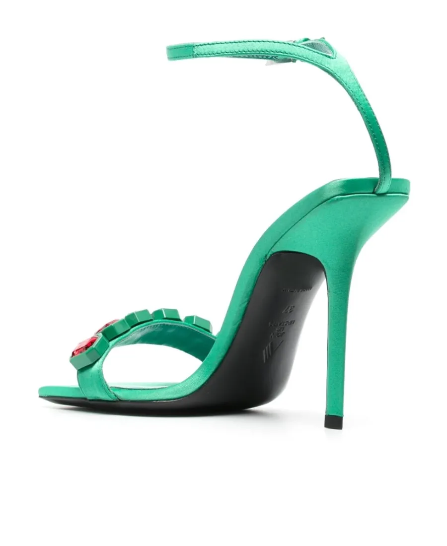 Logo High-Heeled Sandals