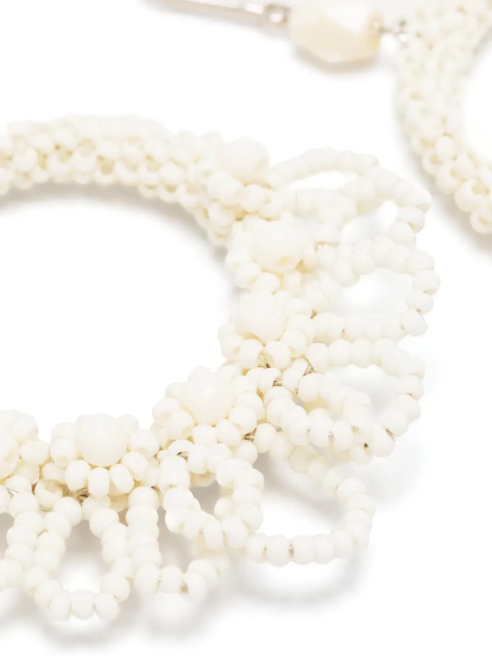 Bead Hoop Earrings