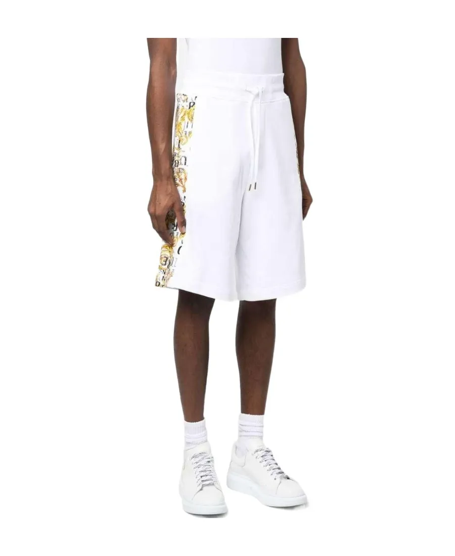 Versace Jeans Couture Drawstring Bermuda Shorts