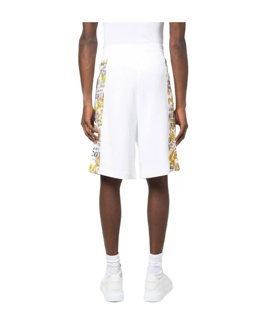 Versace Jeans Couture Drawstring Bermuda Shorts