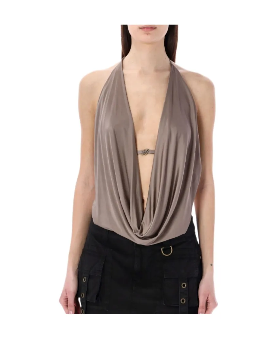 Logo-Plaque Sleeveless Body