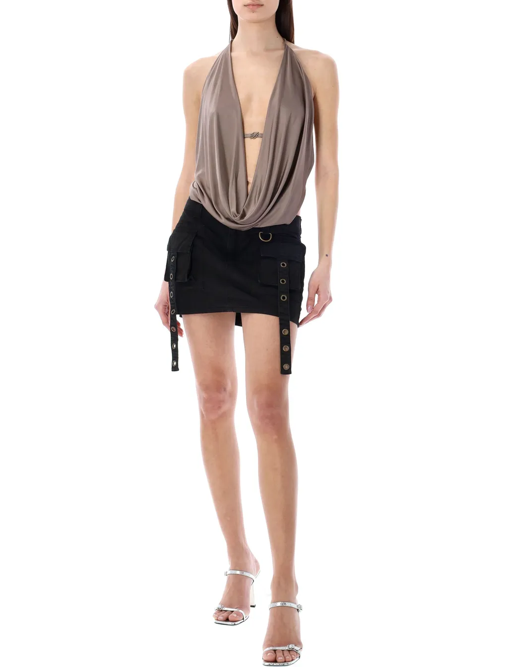 Logo-Plaque Sleeveless Body