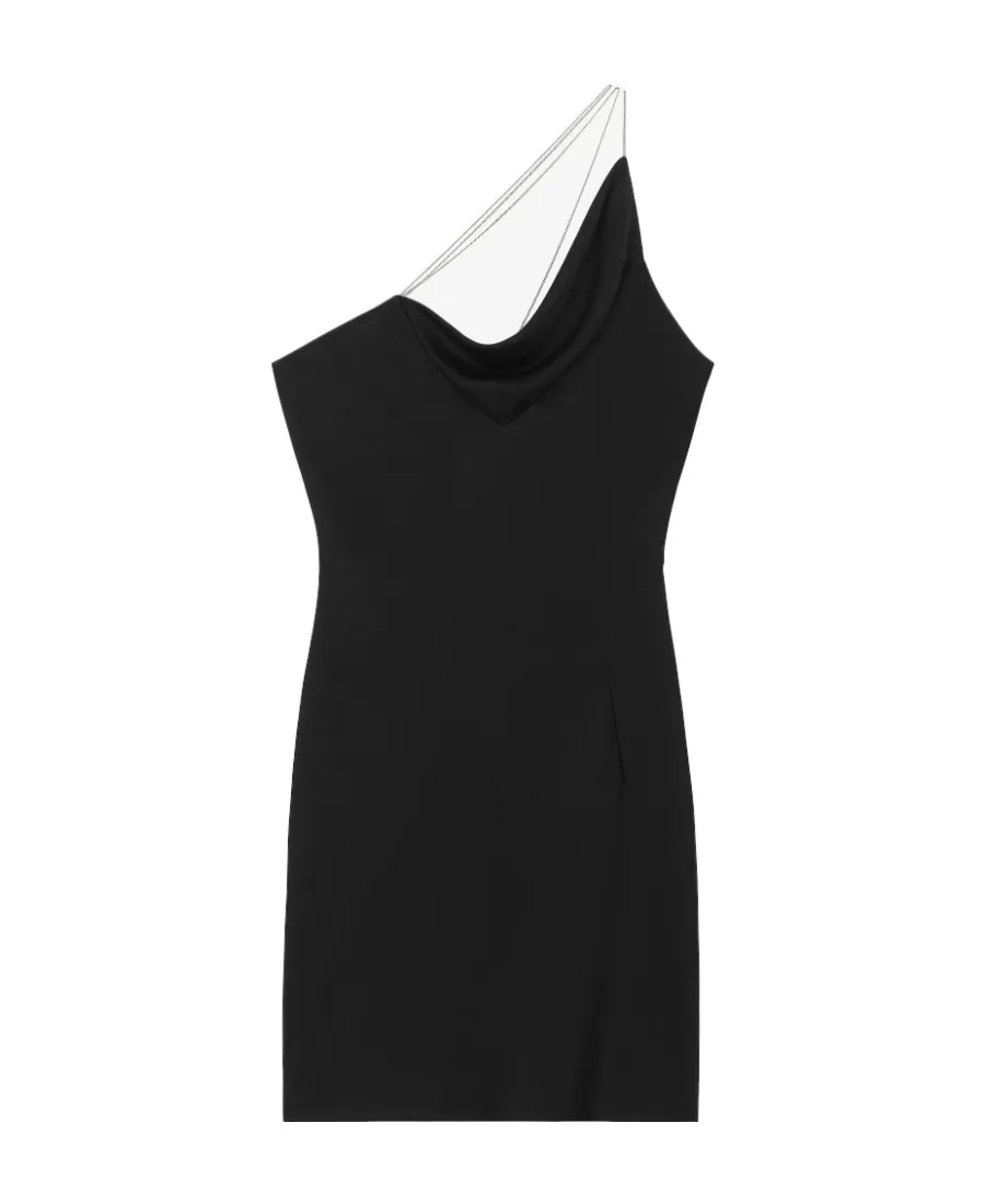 Givenchy One-Shoulder Mini Dress
