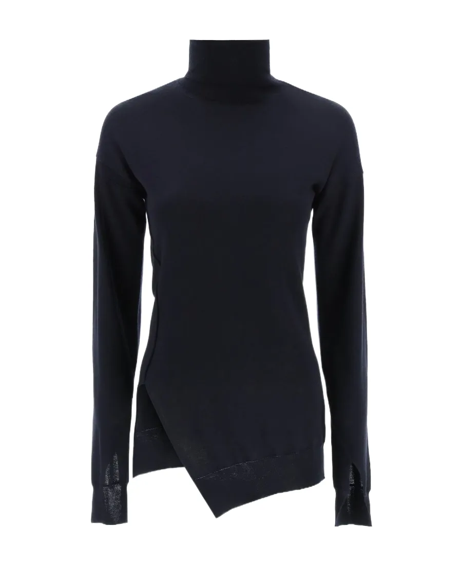 High-Necked Cashmere Sweater