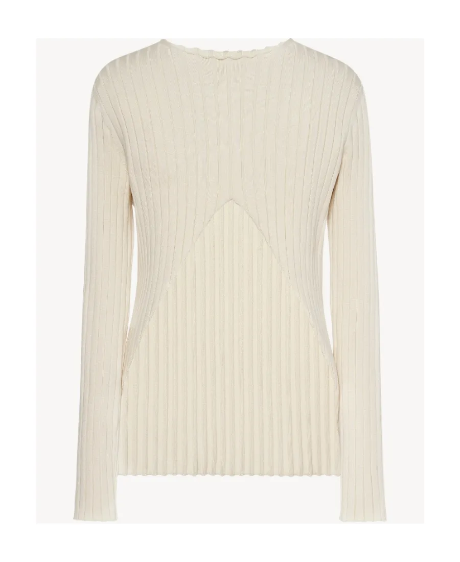 Long-Sleeved Round-Neck Sweater