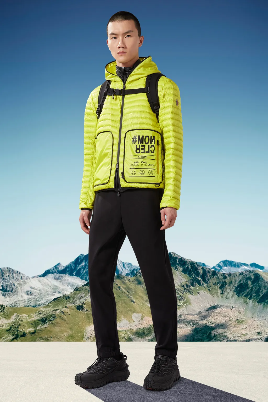 Moncler Grenoble Stretched Skinny Trousers
